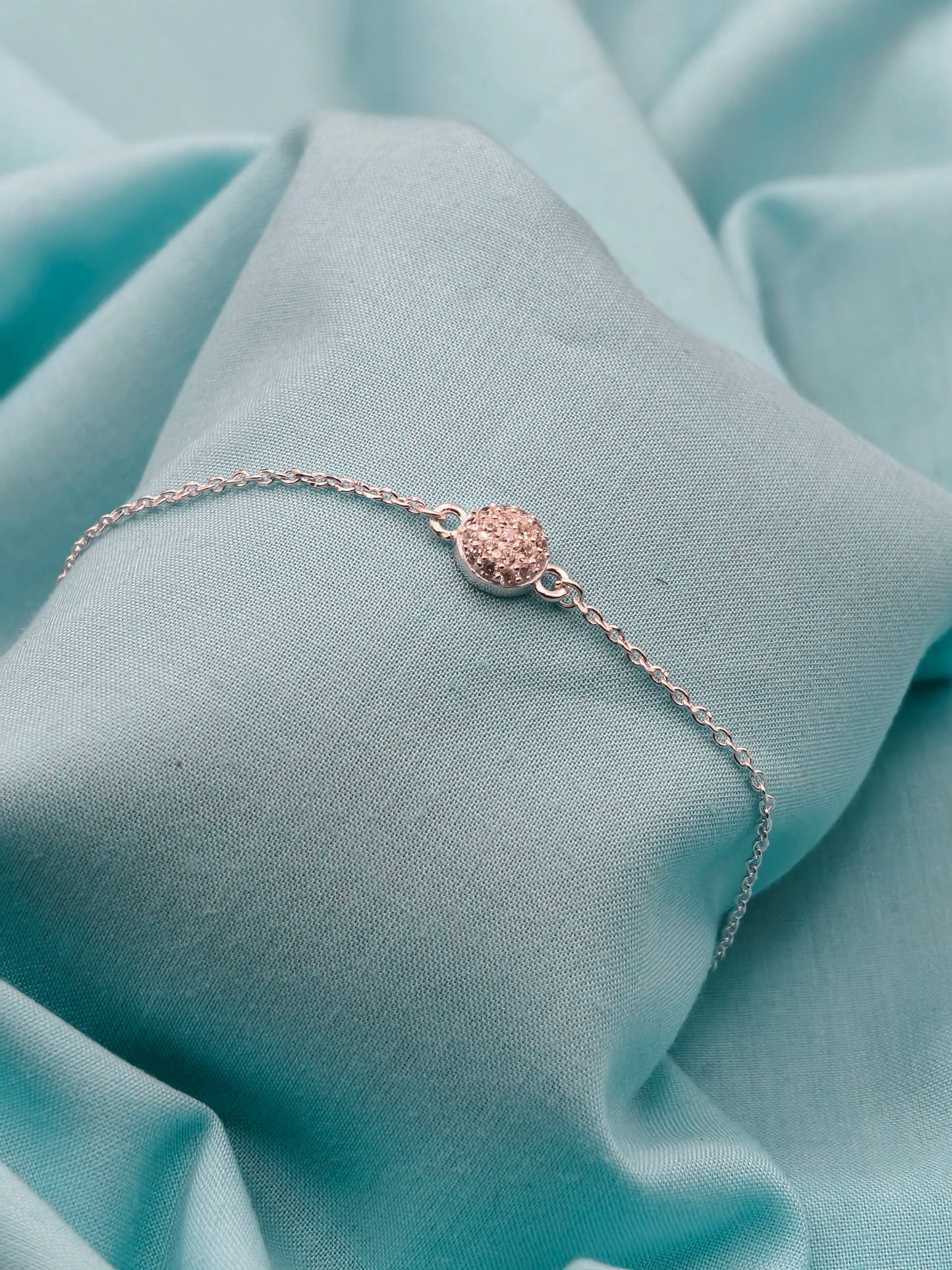 Aura Spark Silver Bracelet