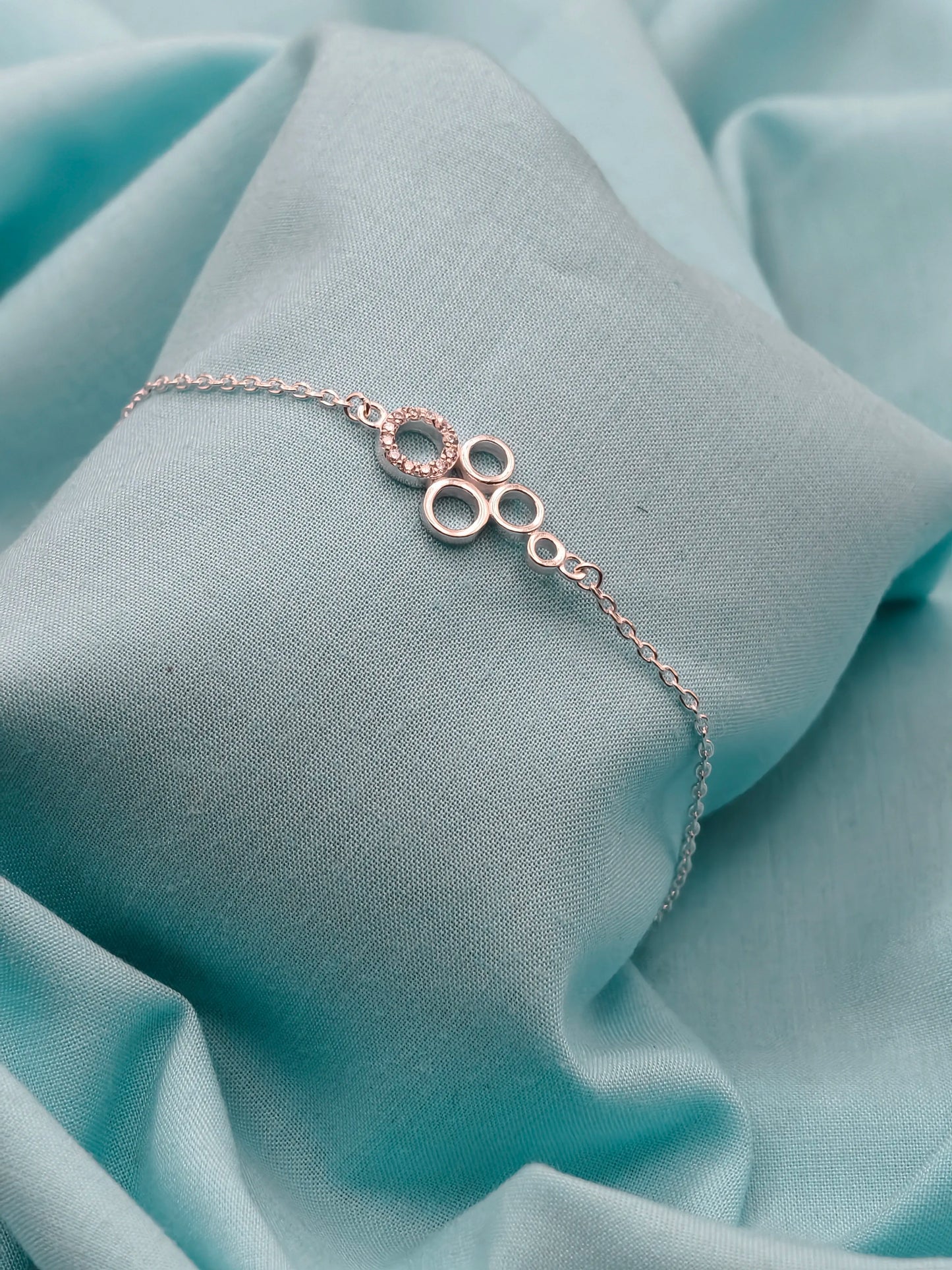 Unity Circles Silver Bracelet