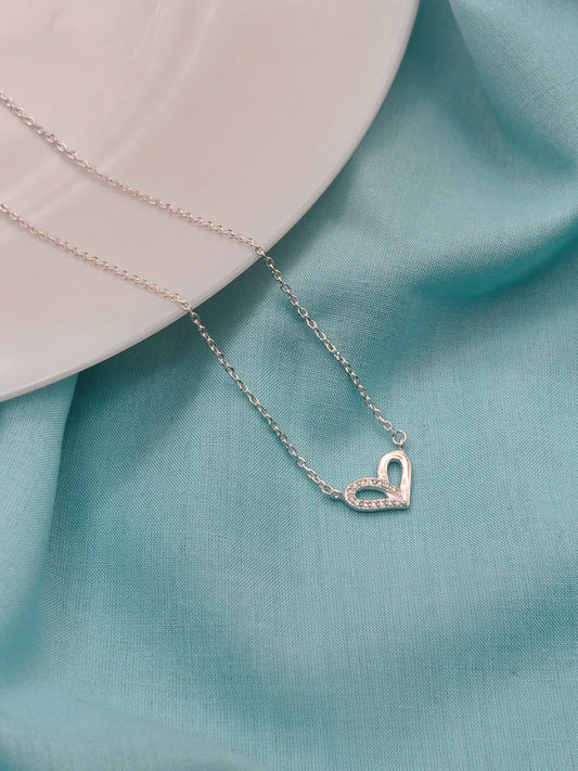 Endless Love Silver Pendant Chain