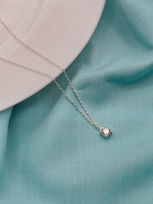 Pure Spark Silver Pendant Chain